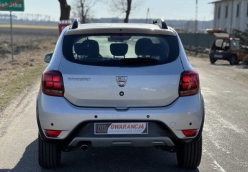 Dacia Sandero II Hatchback 5d Facelifting 0.9 TCe 90KM 2018 Dacia Sandero Stepway LEDY KLIMA nawigacja PISEMNA GWARANCJA w cenie Tra, zdjęcie 11