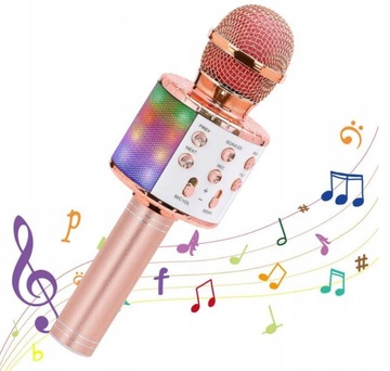 MIKROFON BEZPRZEWODOWY KARAOKE BLUETOOTH GŁOŚNIK