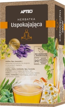 HERBATA USPOKAJAJĄCA Z POMARAŃCZĄ 20 SASZETEK