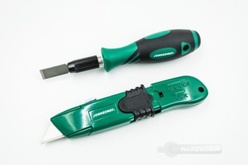 ПРАКТИЧЕСКИЙ НАБОР НОЖЕЙ И СКРЕБКОВ В ЧЕМОДАНЕ, 27 ШТ. НОЖ ДЛЯ ОБОЕВ