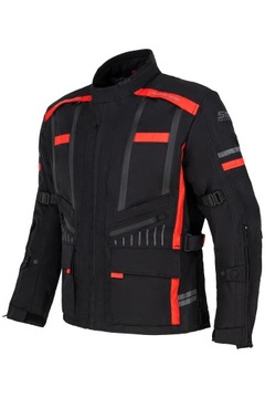 HIGHLAND BLACK KURTKA TEKSTYLNA MOTOCYKLOWA HERO TURYSTYCZNA XXL