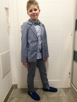 КОМПЛЕКТ КУРТКА+БРЮКИ+ГАЛСТУК/ПРОМЫШЛЕНИЕ/СВАДЬБА/146