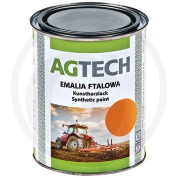 FARBA BIZON ŻÓŁTY 0,8l AGTECH EMALIA FTALOWA