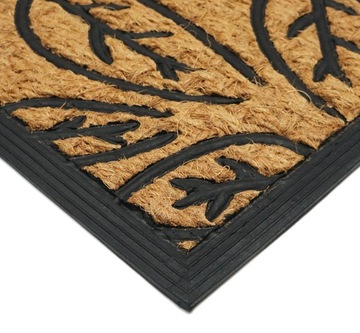 РЕЗИНОВЫЙ ДВЕРНОЙ КОВрик, НАРУЖНЫЙ ВХОД, КОКОСОВЫЙ КОВрик