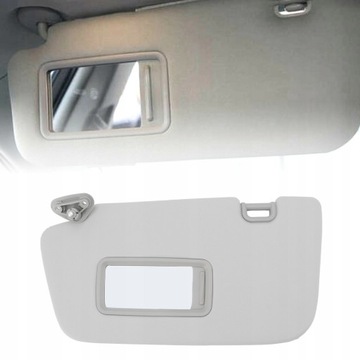 Серый солнцезащитный козырек для Subaru Impreza.