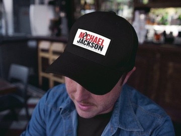 Бейсболка MICHAEL JACKSON с нашивкой