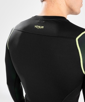 РАШГАРД Venum Fusion 2.0 с длинным рукавом черный/желтый M