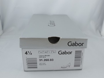 Czółenka GABOR CARUSO METALLIC r.37.5 EU