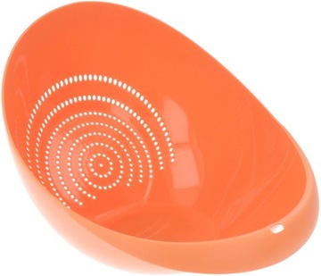 S6 2w1 DUŻA MISKA CEDZAK SITKO DURSZLAK OCIEKACZ MISA NA OWOCE WARZYWA KOL