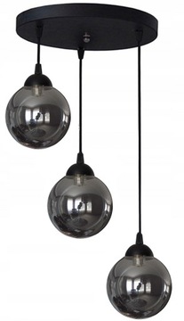 LAMPA WISZĄCA SUFITOWA 003-KL LED G9 LOFT SZKŁO