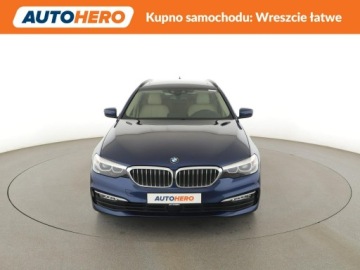 BMW Seria 5 G30-G31 Touring 520d 190KM 2018 BMW 520 4x4 automat pamorama full LED jasne skóry, zdjęcie 10