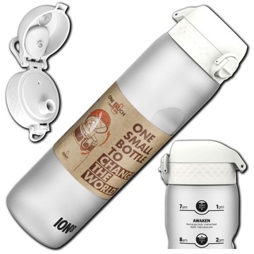 BIDON BUTELKA NA WODĘ ION8 1000 ML MOTYWACYJNA