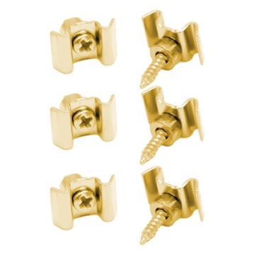 Направляющие фиксатора струн для гитары Износостойкие направляющие для дерева, золото