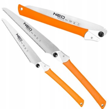 Японская пила для тонкой резки 11 TPI, узкая, складная 44-611