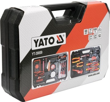 YATO YT-39009 НАБОР ИНСТРУМЕНТОВ ДЛЯ ЭЛЕКТРИКА 68 ПРЕДМЕТОВ.