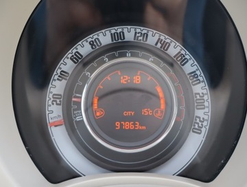 Fiat 500 II Seria 4 1.2 69KM 2015 Fiat 500 1.2, Salon Polska, Klima, zdjęcie 10