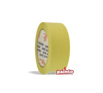 Taśma malarska PAINTO 48mm 50y maskująca żółta