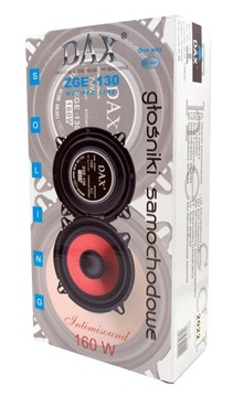 2 МОЩНЫХ НАСОВЫХ АВТОМОБИЛЬНЫХ ДИНАМИКА DAX 160 Вт 13 СМ RENAULT DACIA BMW CITROEN