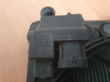 CHLADIČ VODY VENTILÁTOR PEUGEOT 207 CITROEN C3 870960400 9653804080