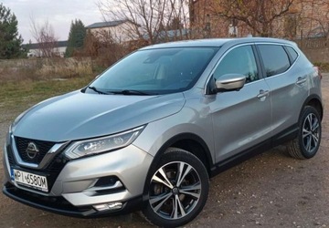 Nissan Qashqai II Crossover Facelifting 1.3DIG-T 140KM 2019 Nissan Qashqai 1.3 DIG-T Tekna Benzyna 140KM 100% Bezwypadkowy