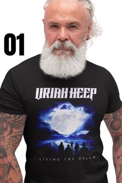 URIAH HEEP David Byron Heavy Metal Hard Rock Koszulka Męska T-Shirt L