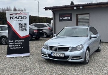 Mercedes Klasa C W204 Limuzyna 1.6 180 K BlueEFFICIENCY 156KM 2012 Mercedes-Benz Klasa C Polski salon 1.6 Benzyna 156KM