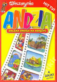 Płyta VCD ANDZIA Daleka droga na księżyc, 4 bajki