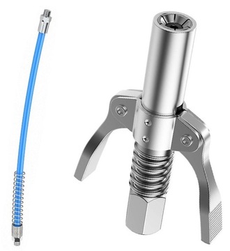 SZYBKOZŁĄCZKA SMAROWNICY SAMOBLOKUJĄCA DO KALAMITEK 10000 PSI HD WĘŻYK 30cm