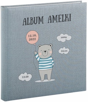ALBUM zdjęcia dziecka - 30 kart - Twój Nadruk - Chrzest - jakość GOLDBUCH