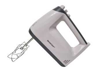 Ручной миксер SilverCrest SHM 300 F1 300 Вт, белый, наконечники LIDL