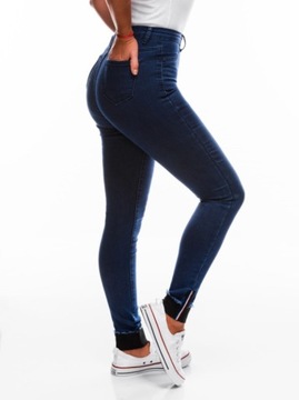 Spodnie damskie jeansowe PLR181 jeans XS OUTLET edoti