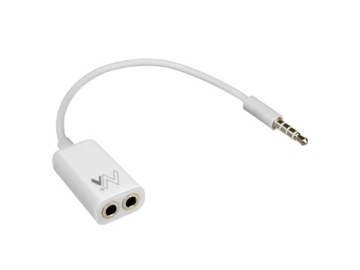 Kabel Adapter Rozgałęźnik Słuchawek mini-Jack Mic