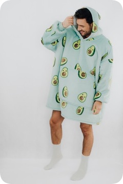 СВИТШОТ-ОДЕЯЛО Comfy Moment Blanket толстовка Avocado Oversize 2в1 Подарок