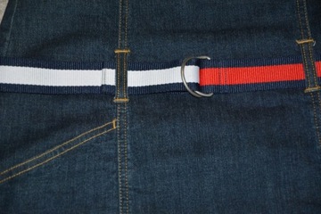 TOMMY HILFIGER JEANSOWA SUKIENKA M/S STAN IDEALNY