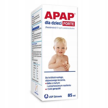 APAP dla dzieci Forte zawiesina 85 ml