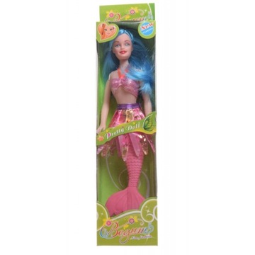 LALKA SYRENKA MERMAID OGON PŁETWA PŁYWA UNOSI SIĘ