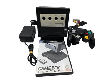 КОНСОЛЬ NINTENDO GAMECUBE + ПЛЕЕР GAMEBOY + ОРИГИНАЛЬНЫЕ АКСЕССУАРЫ