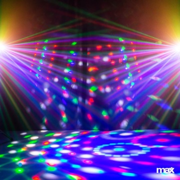 Прожектор с дистанционным управлением DERBY RGBW DMX + штатив PartyBar