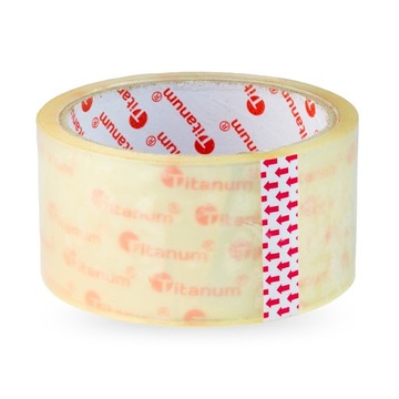 TAŚMA PAKOWA KLEJĄCA 48/50 BEZBARWNA TRANSPARENT