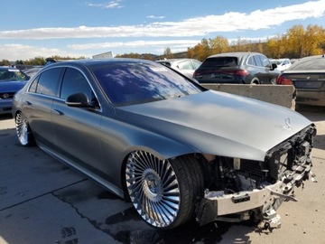 Mercedes 2022 Mercedes-Benz Klasa S 580 4Matic 2022 4.0l 4.0 Benzyna 496KM, zdjęcie 4