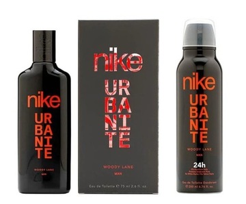NIKE MAN URBANITE WOODY LINE ZESTAW EDT75+SPRAY200
