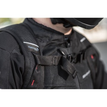 Мотоциклетный рюкзак SHIMA AYRO ЧЕРНЫЙ, 24 л.