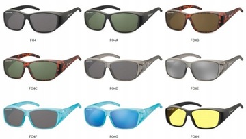Поляризационные очки для вождения HD FIT OVER, UV400 SUNSHINE