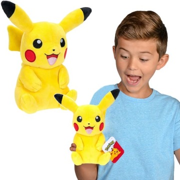 МЯГКАЯ ПЛЮШЕВАЯ ИГРУШКА XL ДЛЯ ДЕТЕЙ 35 СМ МАСКОТ-МАСКОТ ПИКАЧУ ПОКЕМОН