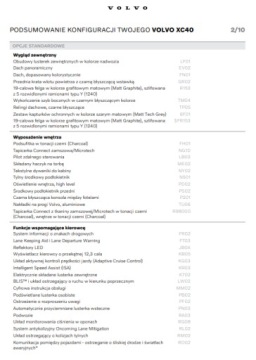 Volvo XC40 2026 VOLVO XC40 B3 ULTRA od ręki l rata od 990zł miesięcznie, zdjęcie 8