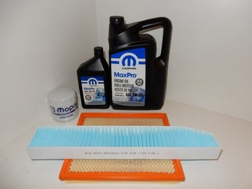 MOPAR 5W30 6L + FILTRY JEEP GRAND CHEROKEE WJ 4.7
