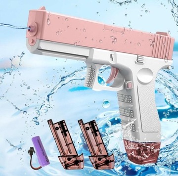 ВОДЯНОЙ ПИСТОЛЕТ ЭЛЕКТРИЧЕСКИЙ ЦВЕТОК ДЛЯ ДЕТЕЙ ДИАПАЗОН ЗАРЯДКИ USB