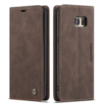 ETUI SKÓRZANE KLAPKA Z MAGNESEM DO SAMSUNG S7 EDGE