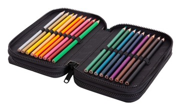 Тройной пенал Coolpack Jumper 3 с аксессуарами Вишня