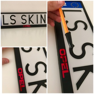 Рамка номерного знака OPEL